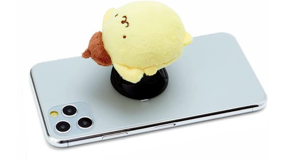 Pompompurin Smartphone Plush Grip Holder by Sanrio – Megazone