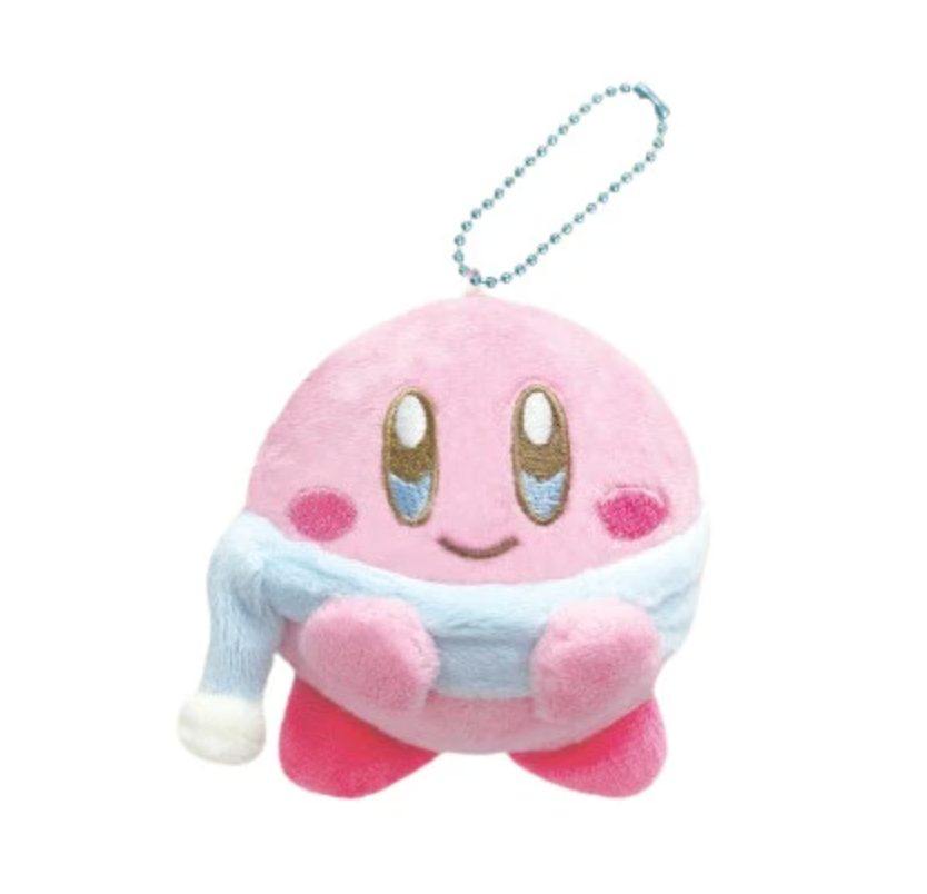 Kirby Plush Keychain Winter Series