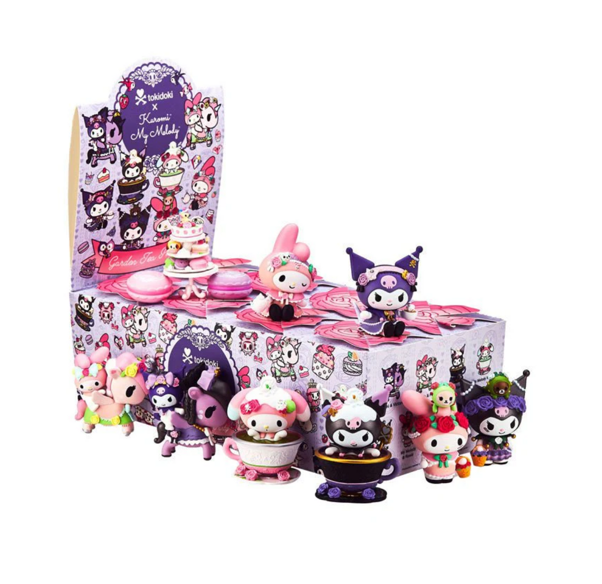 Tokidoki X Kuromi My Melody Blind Box Garden Tea Party Series by