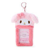 My Melody Boa Fabric Card/ Photo Keychain Case Enjoy Idol Series by Sanrio
