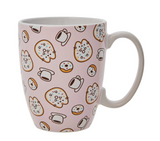 Pusheen Mug Donut & Coffee Pink 12 oz by Pusheen