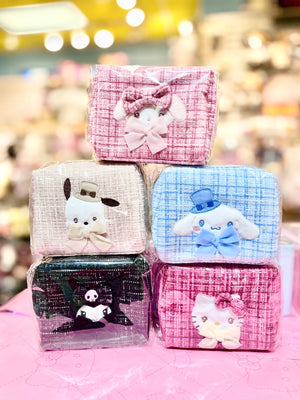 Sanrio Pouch Treed & Bow Series