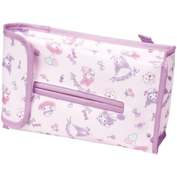 My Melody & Kuromi Tissue Box Cover for Car by Sanrio