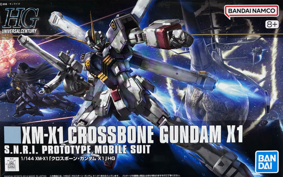 (HGUC) #187 1/144 XM-X1 Crossbone Gundam X1