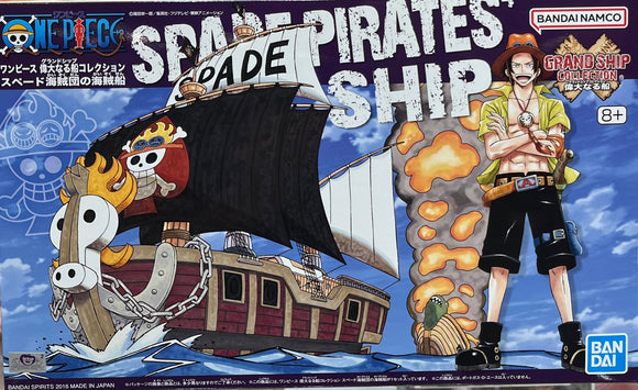 One Piece — Spade Pirates Ship (Grand Ship Collection)