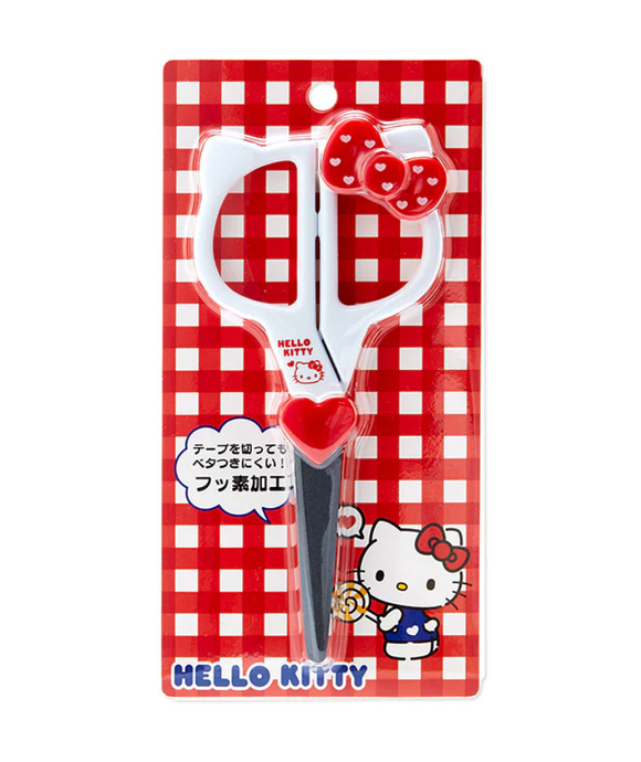 Hello Kitty Die Cut Face Shaped Scissors/ Red & White by Sanrio