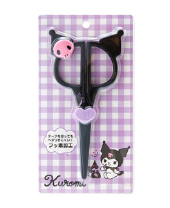 Kuromi Die Cut Scissors Face Shaped Series by Sanrio