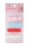 My Melody Hair Clip Set Colourful Series by Sanrio