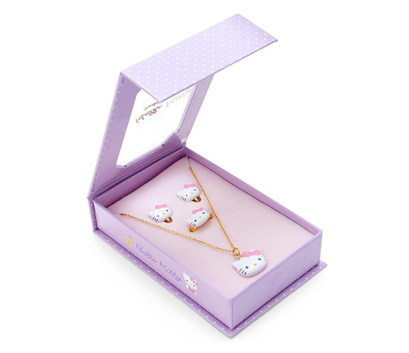 Hello kitty jewelry set discount