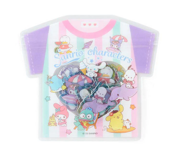 Mix Sanrio Characters Sticker Pack Summer T-Shirt Series by Sanrio
