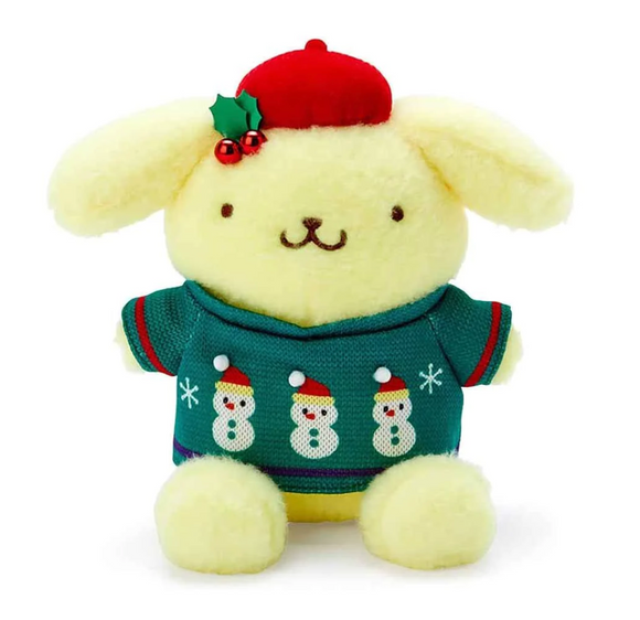 Pompompurin Plush Christmas Sweater Series by Sanrio