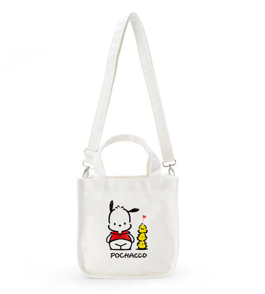 バッグ Milky pile tote bag with chouchou Milky pile tote bag with