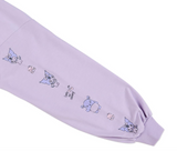 Kuromi Sweatshirt Sleeve Print Series by Sanrio