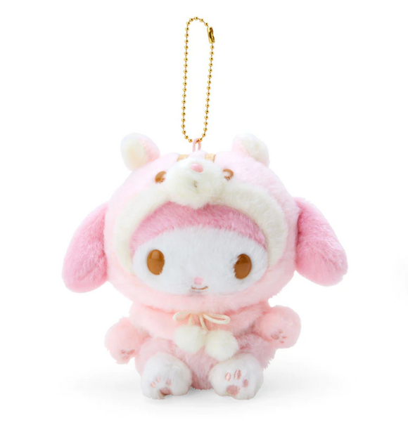 My Melody Mascot Plush Keychain Forest Animal Series by Sanrio