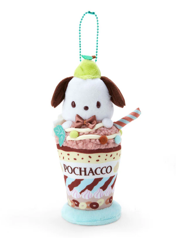 Pochacco Mascot Plush Keychain Parfait Series by Sanrio