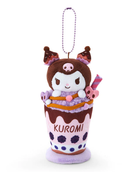 Kuromi Mascot Plush Keychain Parfait Series by Sanrio