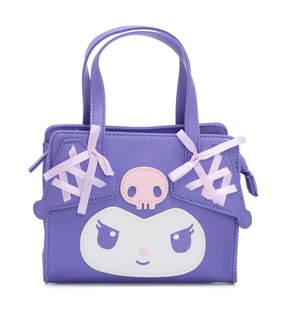 Kuromi Handbag/ Crossbody/ Shoulder Bag ( Purple ) Dainty Doll Series by Sanrio