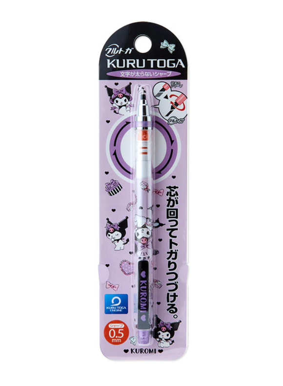 Kuromi Mechanical Pencil Kurutoga Series by Sanrio