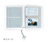 Pompompurin Card File/ Photo book With Charm Houndstooth Flower/ Kaohana Series by Sanrio