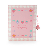 My Melody Card File/ Photo book With Charm Houndstooth Flower/ Kaohana Series by Sanrio