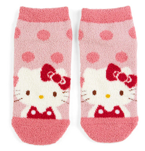 Hello Kitty Fluffy Ankle Socks Dot Series by Sanrio