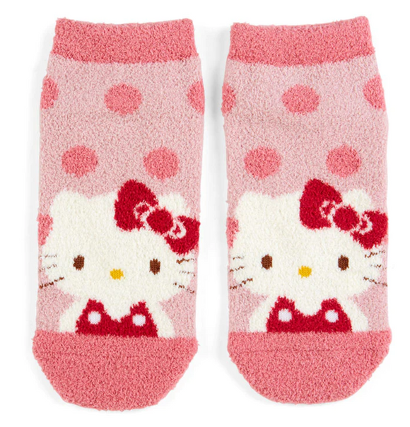 Hello Kitty Fluffy Ankle Socks Dot Series by Sanrio