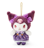 Kuromi Mascot Plush Keychain Magical Series by Sanrio