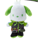 Pochacco Mascot Plush Keychain Vivid Neon Series by Sanrio