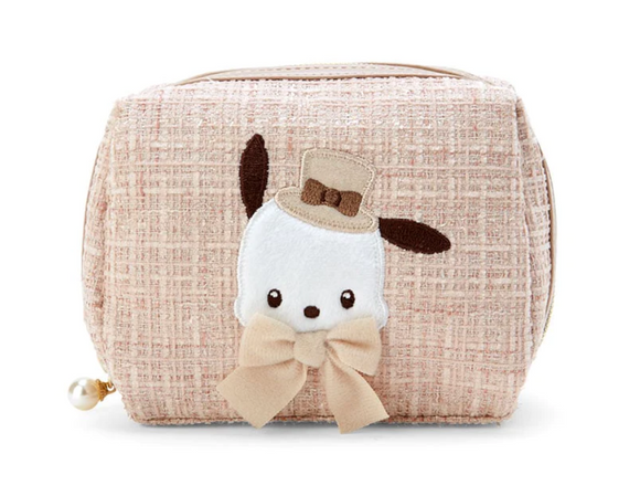 Pochacco Pouch Treed & Bow Series by Sanrio