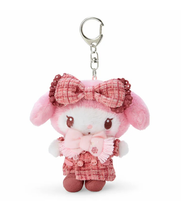 My Melody Mascot Plush Keychain Treed & Bow Series by Sanrio