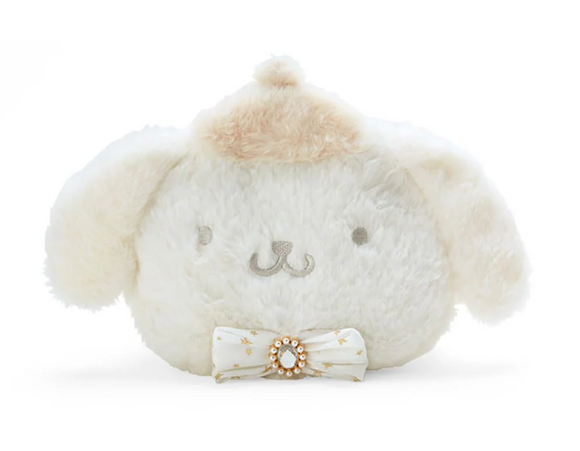 Pompompurin Face Pouch Snowflake Series by Sanrio 