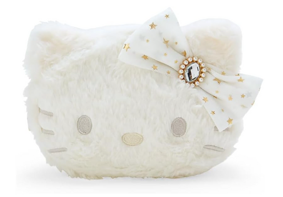 Hello Kitty Face Pouch Snowflake Series by Sanrio