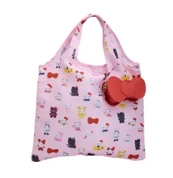 Hello Kitty Eco Shopping Bag 50th Anniversary Bow Series by Sanrio