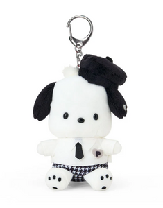 Pochacco Plush Keychain Monotone Series – Megazone