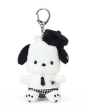 Pochacco Plush Keychain Monotone Series