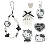 Hello Kitty Phone Charm Set Monotone Series