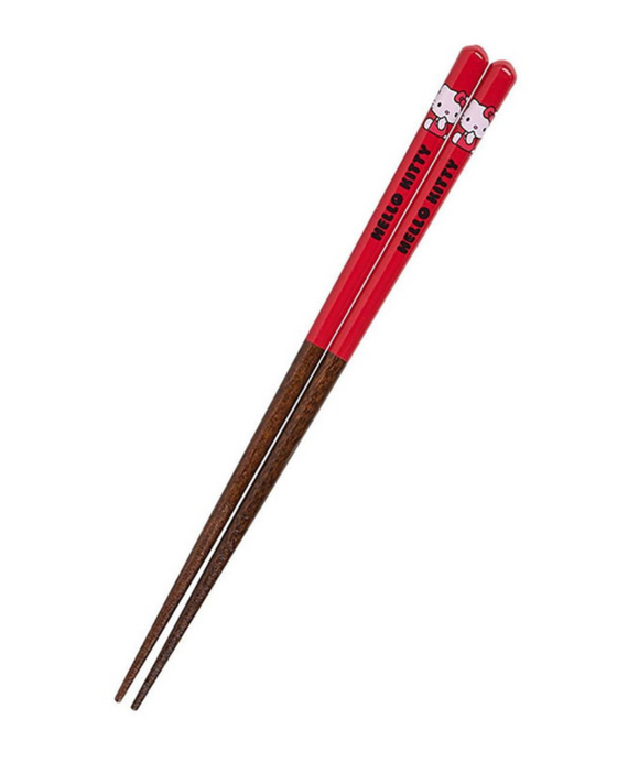 Hello Kitty Chopsticks Natural Wood Series