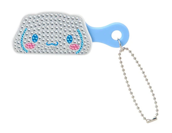 Cinnamoroll Mini Hair Brush Keychain Bling Bling Series