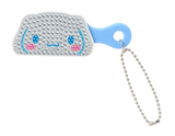 Cinnamoroll Mini Hair Brush Keychain Bling Bling Series