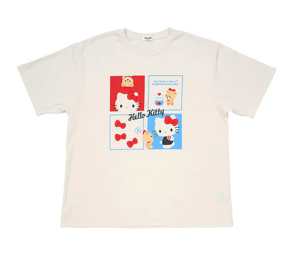 Hello Kitty T-shirt Oversize/ 4 frames Series