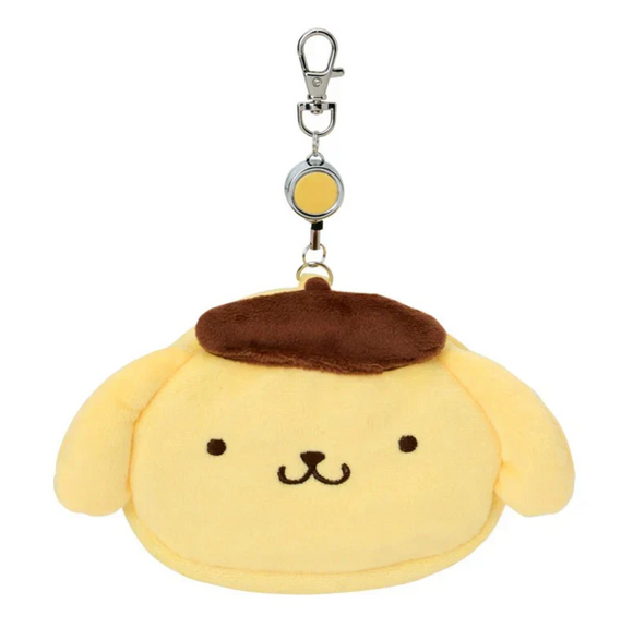 Pompompurin Plush Pouch With Card Holder Reel Series