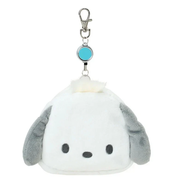 Pochacco Plush Pouch With Card Holder Reel Series