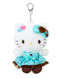 Hello Kitty Plush Keychain Mint Chocolate Series