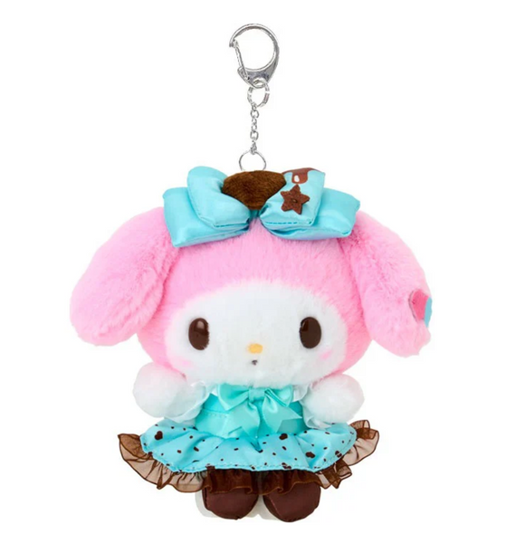 My Melody Plush Keychain Mint Chocolate Series