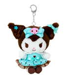 Kuromi Plush Keychain Mint Chocolate Series