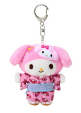 My Melody Plush Keychain Festival Series