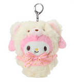 My Melody Plush Keychain Bear Costume Series 