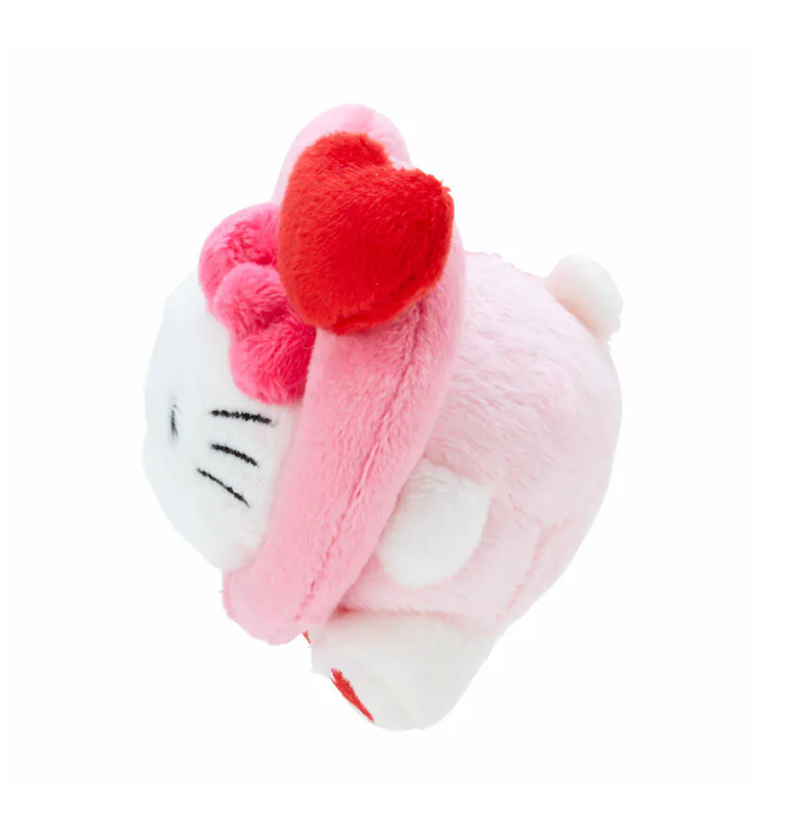 Hello Kitty Plush Key Chain Heart Over Head Series – Megazone