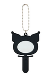 Kuromi Mini Mirror Charm Keychain Bling Bling Series
