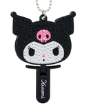 Kuromi Mini Mirror Charm Keychain Bling Bling Series